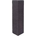 Sofa-Scratcher Furniture Protector Squared Cat Scratching Post, Black