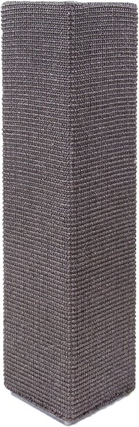 Sofa-Scratcher Furniture Protector Squared Cat Scratching Post, Charcoal slide 1 of 5