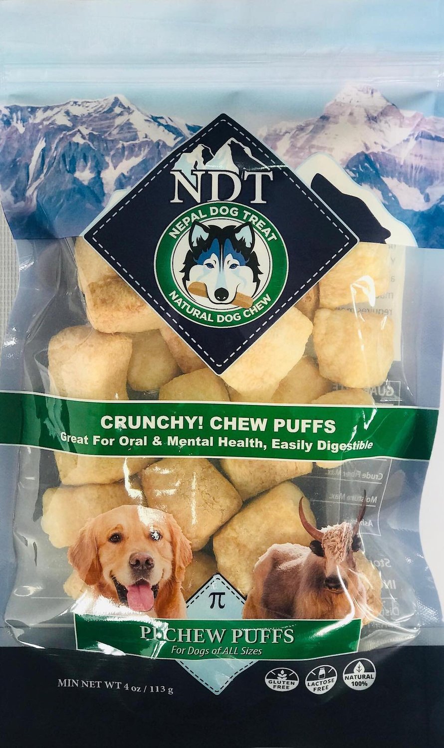 NEPAL DOG TREAT All Natural Grain Free Medium Himalayan Yak Cheese Dog