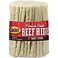 Cadet Premium Grade Original Beef Hide Twist Sticks, 5-in, 100 count