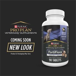 Purina Pro Plan Veterinary Diets FortiFlora Chewable Tablets Digestive Supplement for Dogs, 90 tablets slide 2 of 9