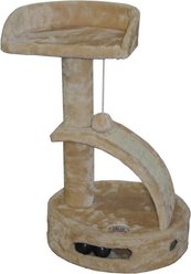 Go Pet Club 23.25-in IQ Busy Box & Sisal Scratching Board Cat Tree, Beige slide 2 of 2