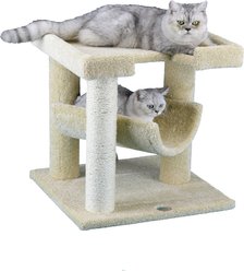 Go Pet Club 23-in Premium Carpeted Scratcher Cat Tree, Beige slide 2 of 3
