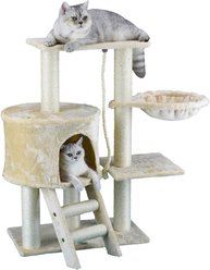 Go Pet Club 38-in Sisal Posts Cat Tree, Beige