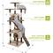 Show in main carousel: Go Pet Club 63-in Economical Sisal Cat Tree, Beige/Brown slide 2 of 6