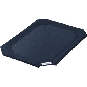 Coolaroo Replacement Cover for Steel-Framed Elevated Dog Bed, Navy Blue, Medium