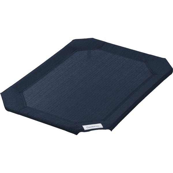 COOLAROO Replacement Cover for SteelFramed Elevated Dog Bed, Navy Blue
