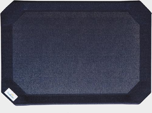 Show full view: Coolaroo Replacement Cover for Steel-Framed Elevated Dog Bed, Navy Blue, Medium slide 3 of 8