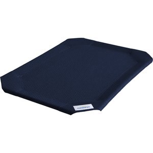 Coolaroo Replacement Cover for Steel-Framed Elevated Dog Bed, Navy Blue, Large