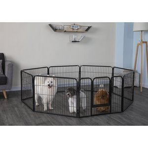 Go Pet Club Heavy Duty Wire Dog Exercise Pen, Small