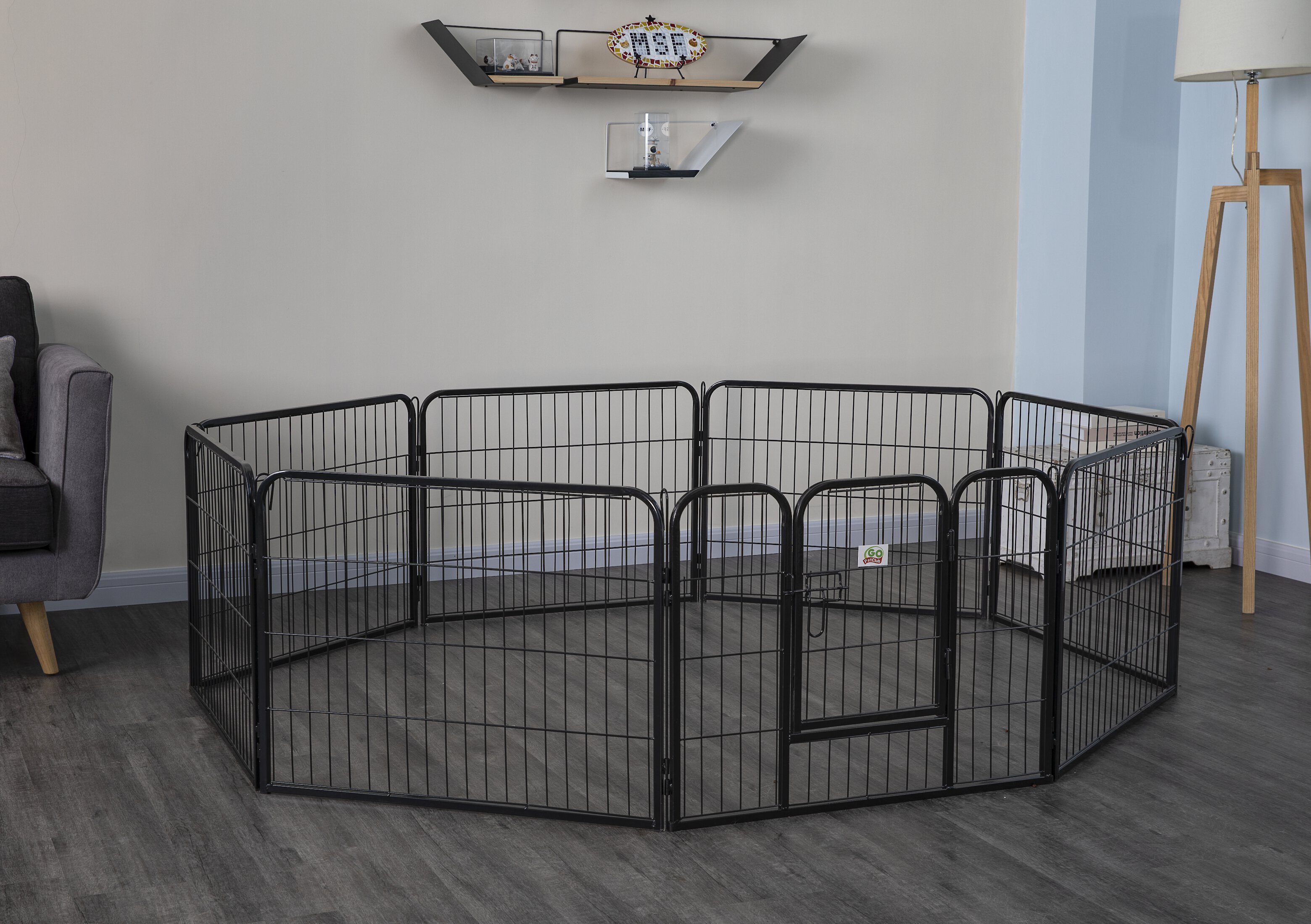 GO PET CLUB Heavy Duty Wire Dog Exercise Pen Customer Questions