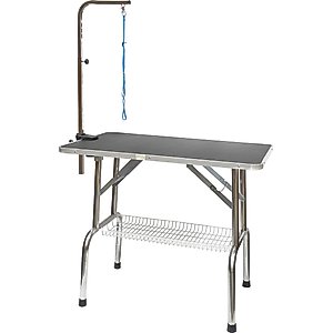 Go Pet Club Heavy Duty Stainless Steel Pet Grooming Table