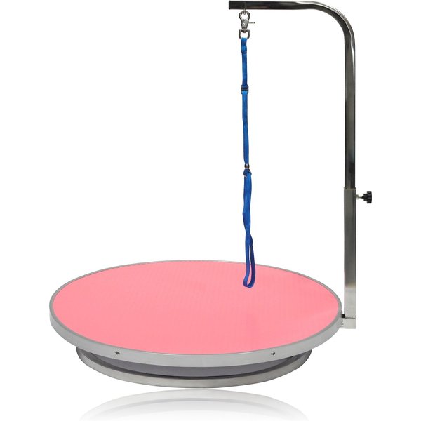 GO PET CLUB Dog Grooming Table with Arm, 30in