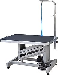 Go Pet Club Electric Motor Z-Lift Professional Grooming Table, 36-in