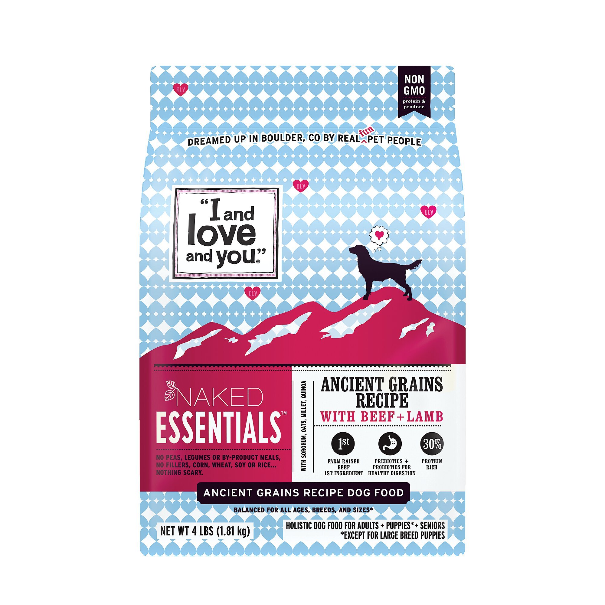 I AND LOVE AND YOU Naked Essentials Ancient Grain Beef and Lamb