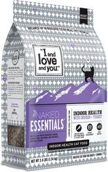 I and Love and You Naked Essentials Indoor Health Chicken and Turkey Recipe Dry Cat Food, 3.4-lb bag