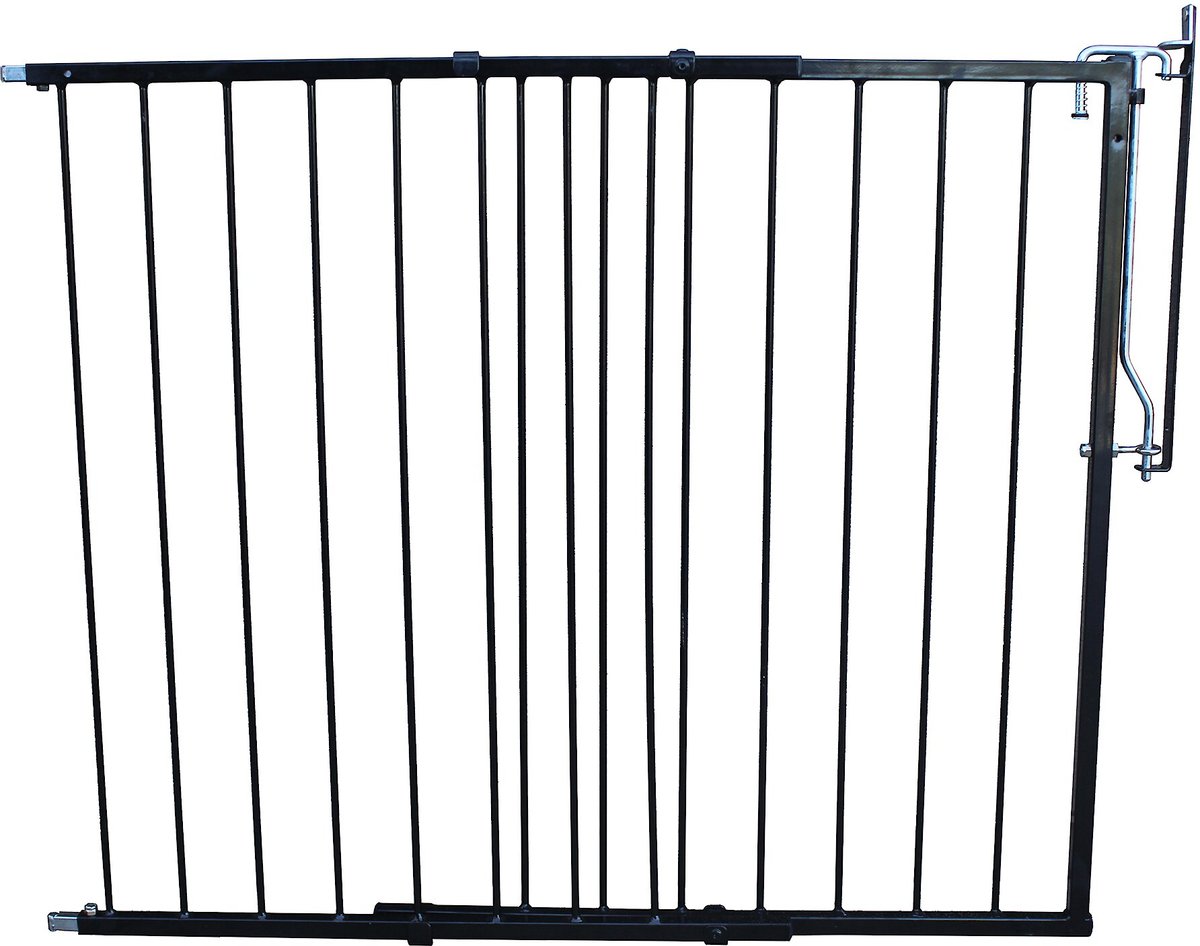 CARDINAL GATES Duragate Dog Gate, Black