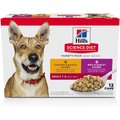 Hill's Science Diet Variety Pack Adult Canned Dog Food, 13-oz, case of 12