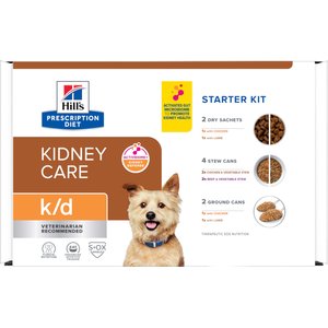 Hill's Prescription Diet k/d Kidney Care Variety Pack Wet & Dry Dog Food