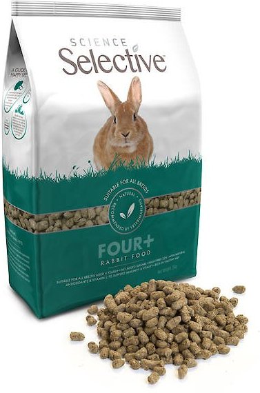 Science Selective 4+ Senior Rabbit Food, 70-oz bag slide 1 of 7