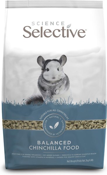 Science Selective Chinchilla Food, 4.4-lb bag slide 1 of 5