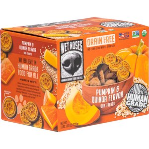 Wet Noses Grain-Free Pumpkin & Quinoa Flavor Dog Treats, 5-lb box