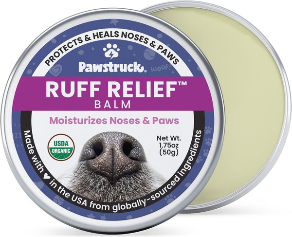 PAWSTRUCK Ruff Relief Nose & Paw Dog Balm, 1.75-oz jar - Chewy.com