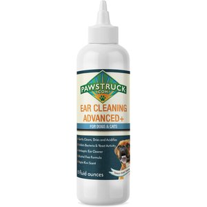 Pawstruck Ear Cleaning Advanced+ Dog & Cat Ear Cleaner, 8-oz bottle