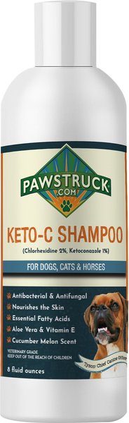 Pawstruck Keto-C Dog, Cat & Horse Shampoo, 8-oz bottle slide 1 of 3