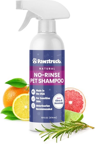 Pawstruck No-Rinse Dog, Cat & Horse Shampoo, 16-oz bottle slide 1 of 5