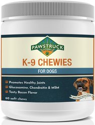 Pawstruck K-9 Chewies Dog Supplement, 60 count