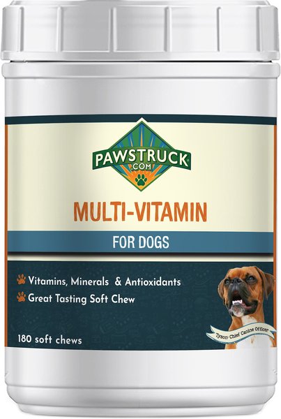 Pawstruck Multi-Vitamin Dog Supplement, 120 count slide 1 of 3