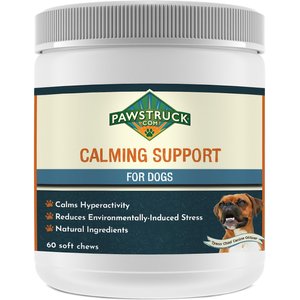 Pawstruck Calming Support Soft Chews Dog Supplement, 60 count