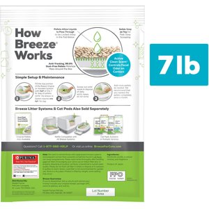 Tidy Cats Breeze Cat Litter Enhanced Pellets Refill, 7-lb bag