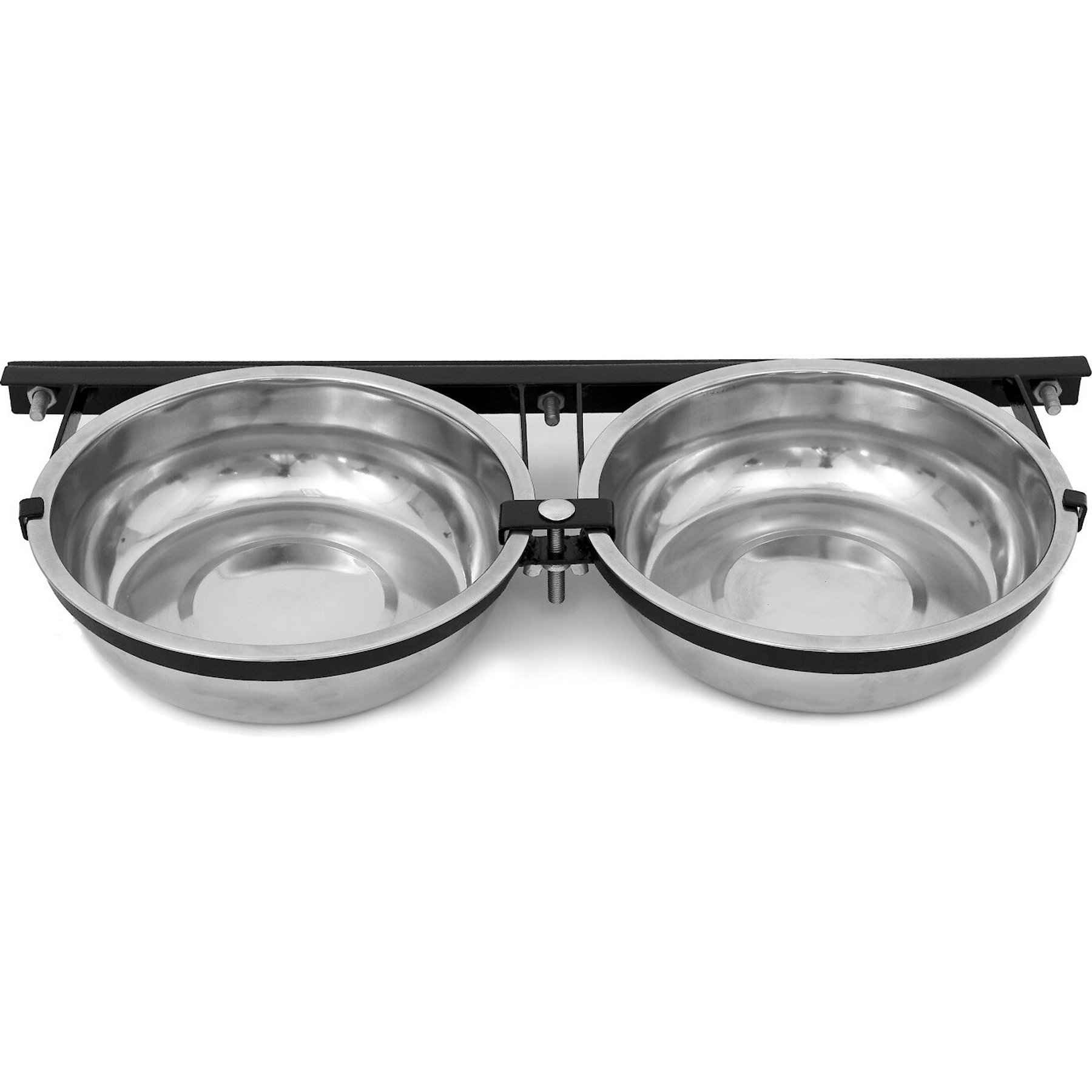 LUCKY DOG Double Bowl Dog Kennel System