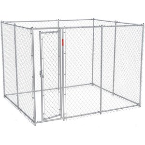 Lucky Dog Chain Link Dog Kennel, 6 x 5 x 10 ft