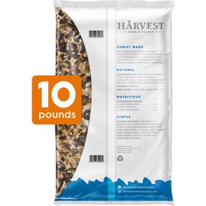 Harvest Seed & Supply Mealworm Corn Free Wild Bird Food, 10-lb bag