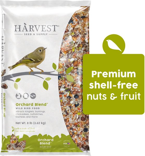 Harvest Seed & Supply Orchard Blend Corn Free Wild Bird Food, 8-lb bag slide 1 of 7