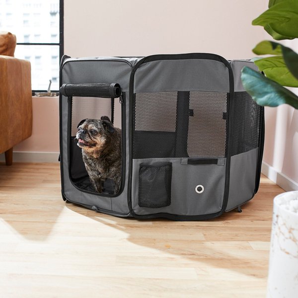 Frisco Soft-Sided Dog, Cat & Small Pet Exercise Playpen, 36-in L x 36-in W x 24-in H slide 1 of 6
