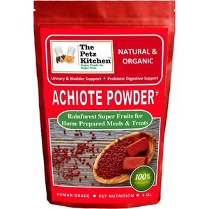 The Petz Kitchen Achiote Powder Dog & Cat Supplement, 4-oz bag