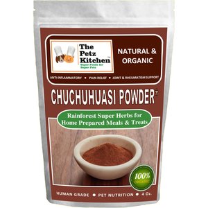 The Petz Kitchen Chuchuhuasi Powder Dog & Cat Supplement, 4-oz bag