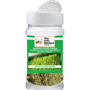 The Petz Kitchen Graviola Powder Dog & Cat Supplement, 2-oz jar