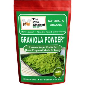 The Petz Kitchen Graviola Powder Dog & Cat Supplement, 8-oz bag