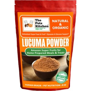 The Petz Kitchen Lucuma Powder Dog & Cat Supplement, 8-oz bag