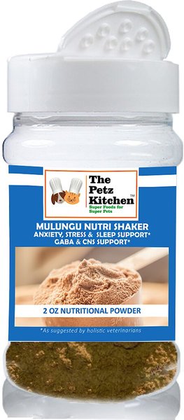 The Petz Kitchen Mulungu Powder Dog & Cat Supplement, 2-oz jar slide 1 of 2