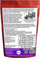 The Petz Kitchen Passion Flower Powder Dog & Cat Supplement, 4-oz bag slide 2 of 3