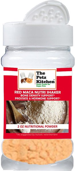 The Petz Kitchen Red Maca Powder Dog & Cat Supplement, 2-oz jar slide 1 of 2