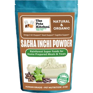The Petz Kitchen Sacha Inchi Powder Dog & Cat Supplement, 8-oz bag