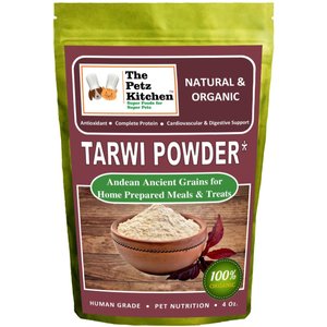 The Petz Kitchen Tarwi Powder Dog & Cat Supplement, 4-oz bag