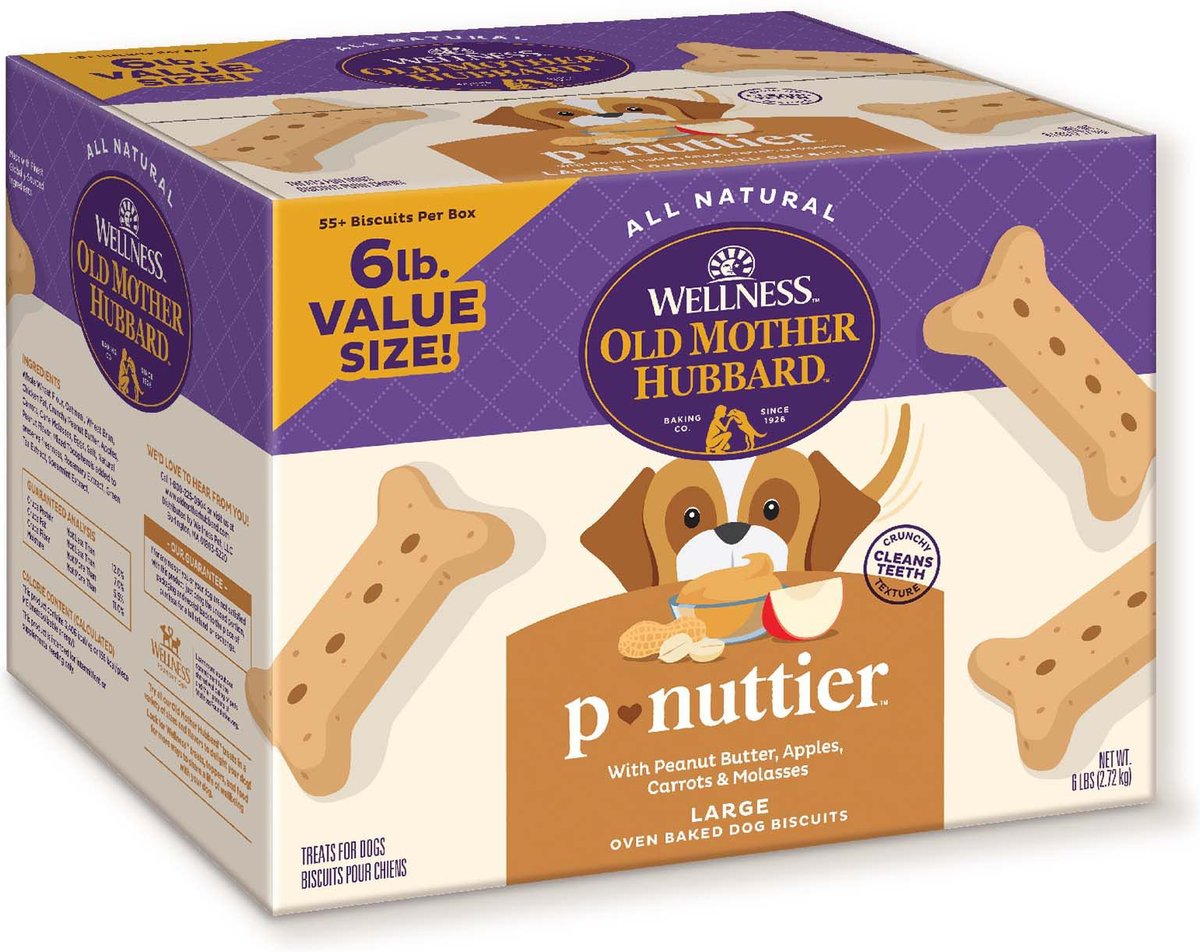 Mother hubbard peanut butter best sale dog treats